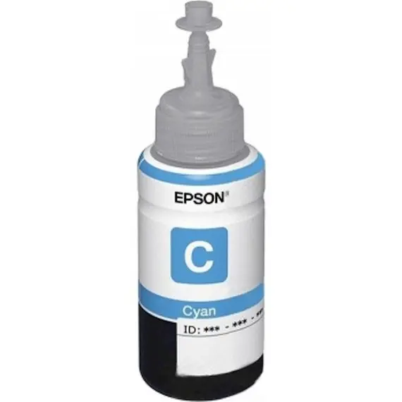 კარტრიჯი Epson L800 Cyan ink bottle 70ml (10 x 15 - 1800 Photo Pages) C13T67324A , 2 image - Primestore.ge