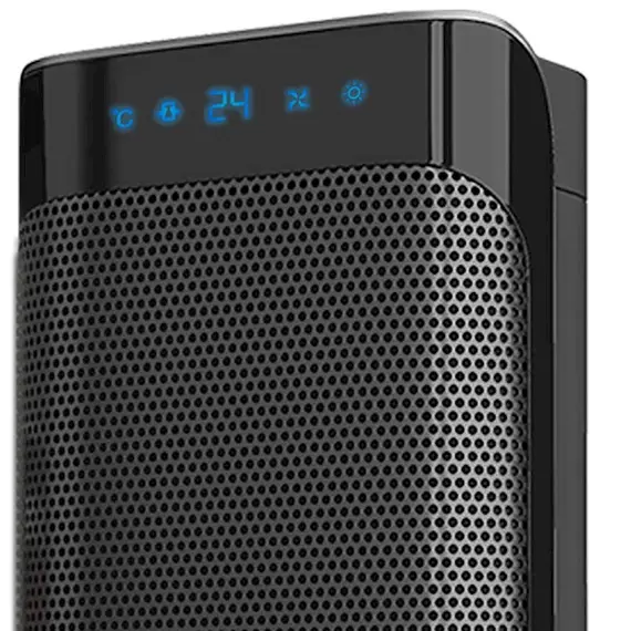 ელექტრო გამათბობელი Zilan ZLN2045, 2000W, Ceramic Heater, Black , 2 image - Primestore.ge