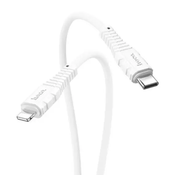 კაბელი Hoco Nano Silicone Charging Data Type-C to Lightning X67 , 2 image - Primestore.ge