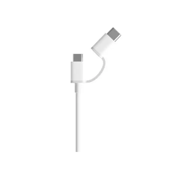 კაბელი Xiaomi Mi 2 in 1 USB Cable Micro USB to Type C 30cm SJV4083TY , 2 image - Primestore.ge