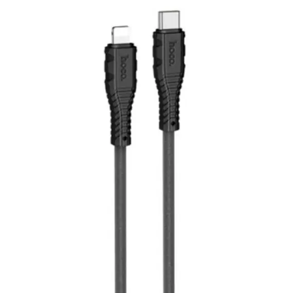 კაბელი Hoco Nano Silicone Charging Data Type-C to Lightning X67  - Primestore.ge