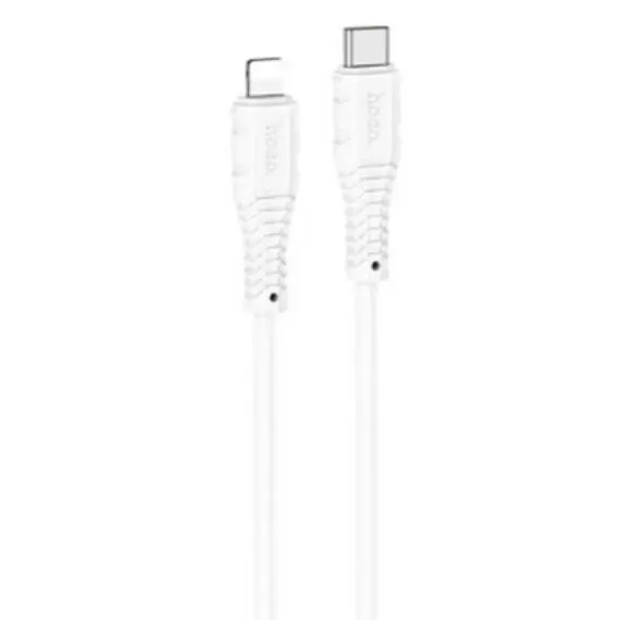 კაბელი Hoco Nano Silicone Charging Data Type-C to Lightning X67  - Primestore.ge