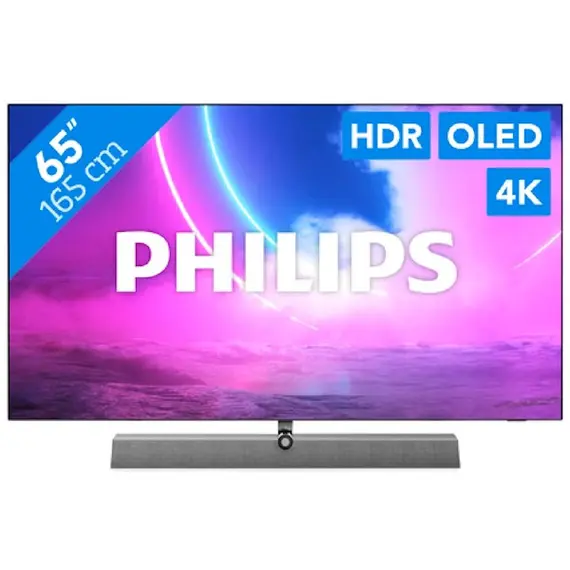 TV Philips 65OLED935/12, 65", 4K UHD, Smart TV, Android TV, USB, HDMI, LAN, BT, WIFI, Gray