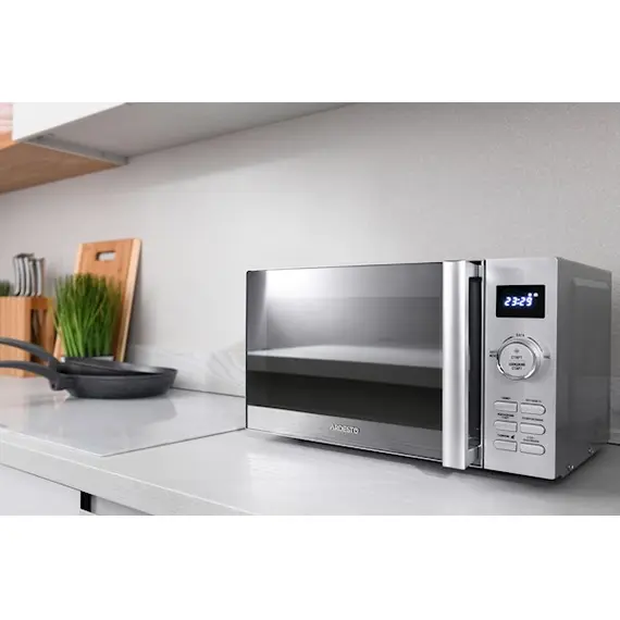 მიკროტალღური ღუმელი Ardesto GO-E745SI, 700W, 20L, Microwave Oven, Grey , 4 image - Primestore.ge