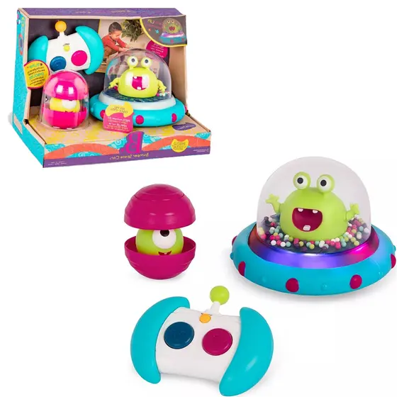 დისტანციურად სამართავი სათამაშო Btoys R/C BUMPER CAR WITH PLANET  - Primestore.ge