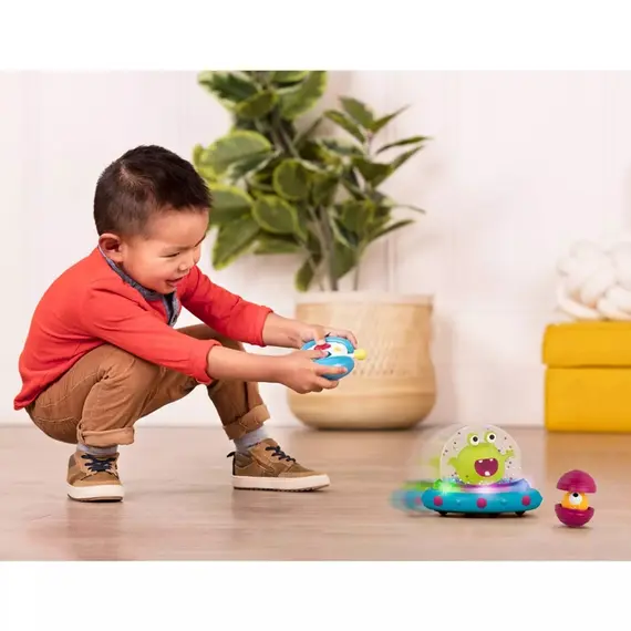 დისტანციურად სამართავი სათამაშო Btoys R/C BUMPER CAR WITH PLANET , 4 image - Primestore.ge