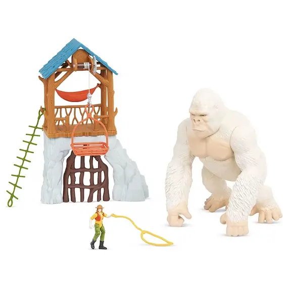 სათამაშო გორილა Terra ELECTRONIC GORILLA , RESCUE CENTER PLAYSET  - Primestore.ge