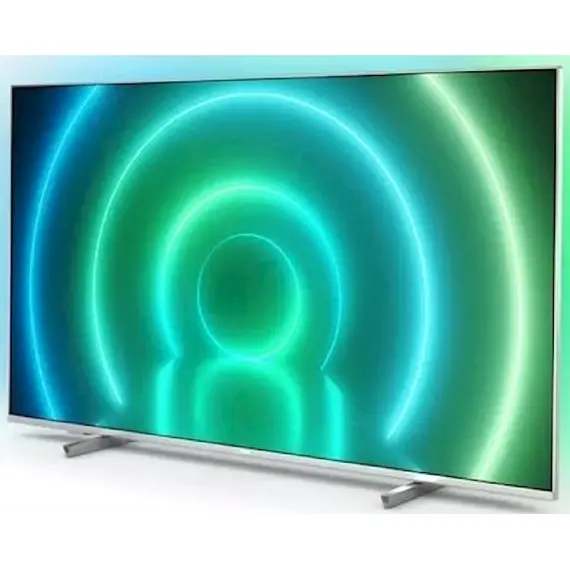TV Philips 55PUS7956/12, 55'', 4K UHD, Smart TV, Android TV, USB, HDMI, LAN, BT, WIFI, Silver, 3 image