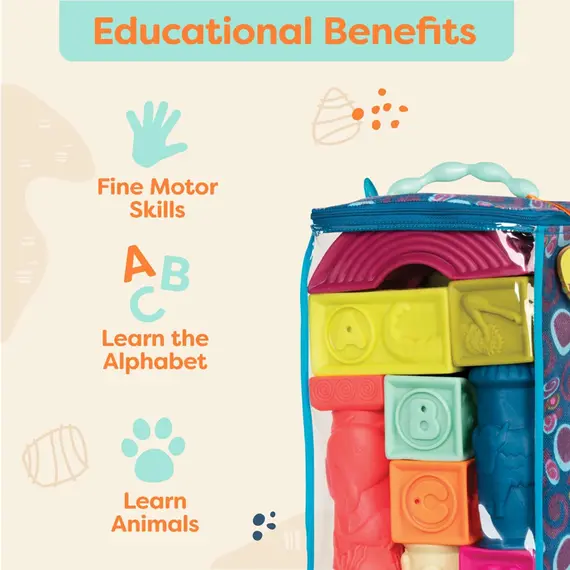 Developmental building blocks Btoys ELEMENOSQUEEZE, 3 image