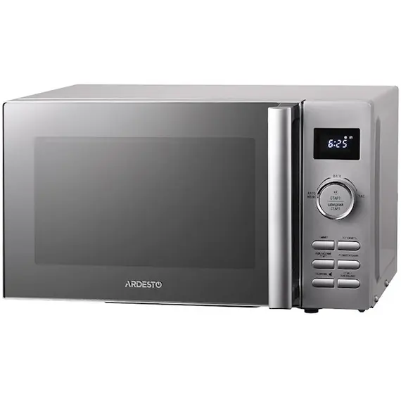მიკროტალღური ღუმელი Ardesto GO-E745SI, 700W, 20L, Microwave Oven, Grey , 2 image - Primestore.ge