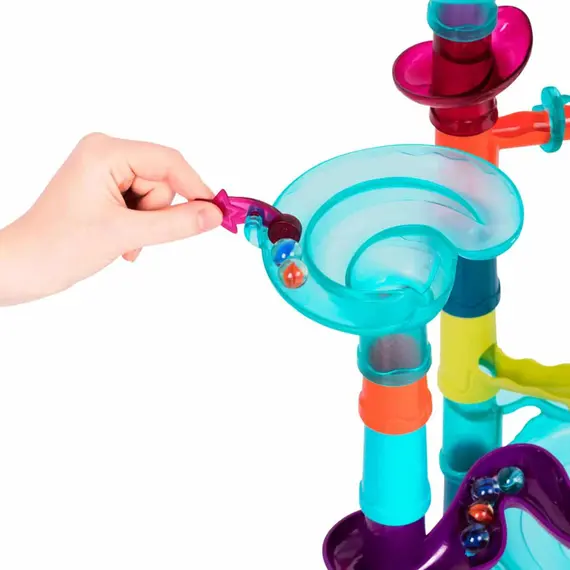 სათამაშო ბურთულების სასრიალო Btoys MARBLE RUN , 3 image - Primestore.ge