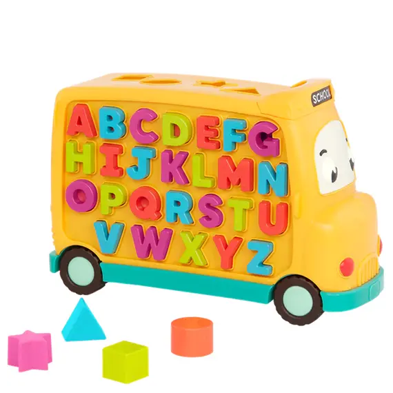 განსავითარებელი სათამაშო ავტობუსი Btoys EDUCATIONAL SCHOOL BUS  - Primestore.ge