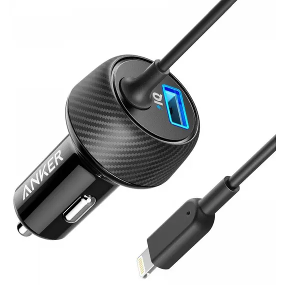 მანქანის დამტენი ANKER - POWERDRIVE 2 ELITE BK A2212011 , 2 image - Primestore.ge