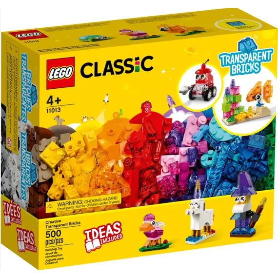 ლეგო LEGO Classic Creative Transparent Bricks , 7 image - Primestore.ge