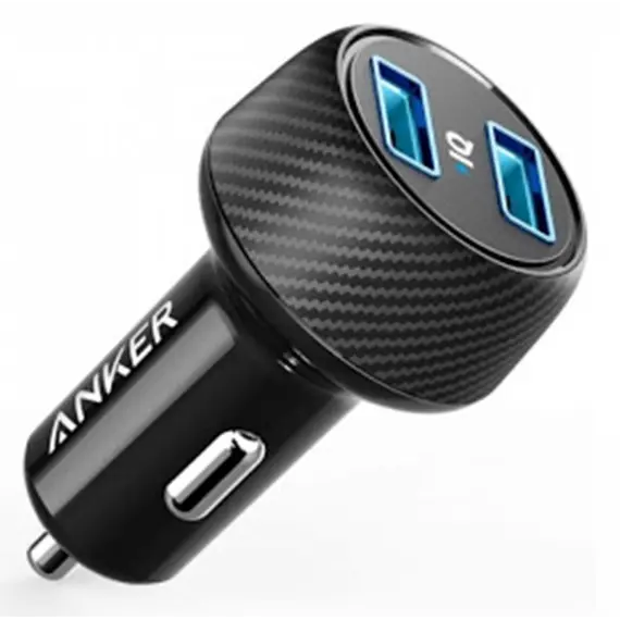 მანქანის დამტენი ANKER - POWERDRIVE 2 ELITE BK A2212011  - Primestore.ge