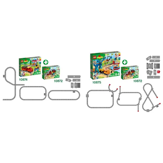 ლეგო LEGO DUPLO Train Bridge and Tracks - Primestore.ge