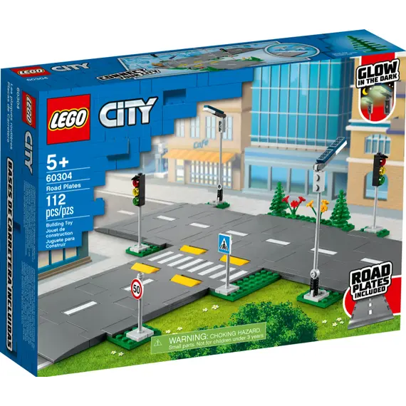 ლეგო LEGO City Town Road Plates , 6 image - Primestore.ge