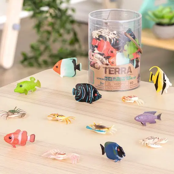 ტროპიკული თევზების სამყაროს ფიგურები Terra TROPICAL FISH WORLD , 3 image - Primestore.ge