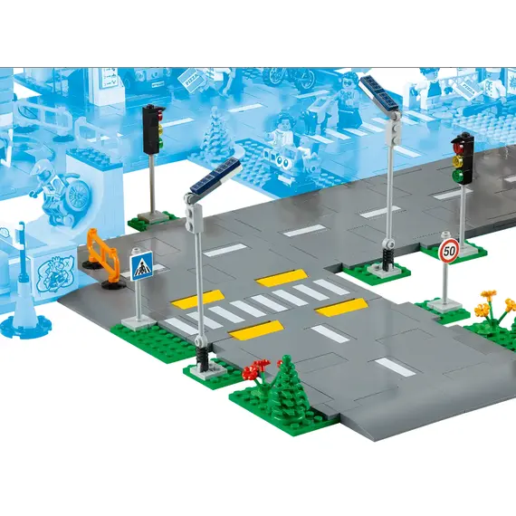 ლეგო LEGO City Town Road Plates , 2 image - Primestore.ge
