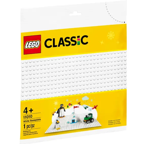 ლეგო LEGO Classic White Baseplate , 3 image - Primestore.ge