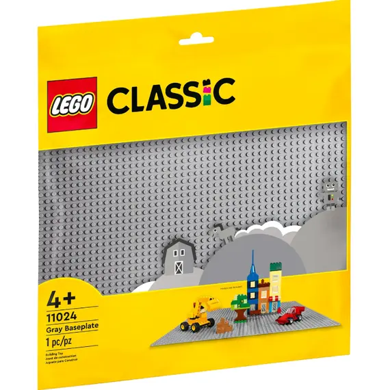 ლეგო LEGO Classic Gray Baseplate , 4 image - Primestore.ge