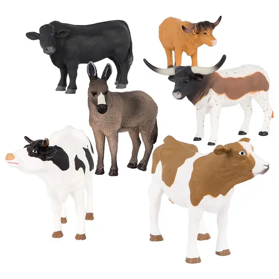 შინაური ცხოველების სათამაშო ნაკრები Terra FARM ANIMAL SET  - Primestore.ge