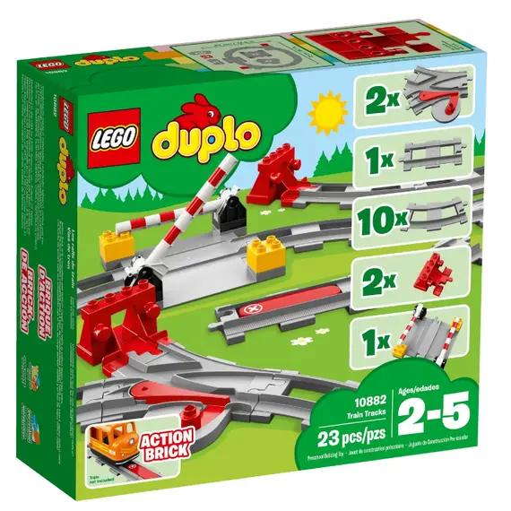 ლეგო LEGO DUPLO Train Tracks , 3 image - Primestore.ge