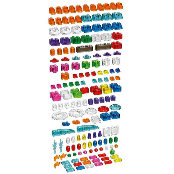 ლეგო LEGO Classic Creative Transparent Bricks , 3 image - Primestore.ge