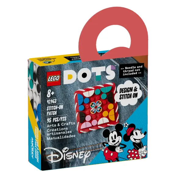LEGO LEGO DOTS Mickey Mouse & Minnie Mouse Stitch-on Patch, 2 image