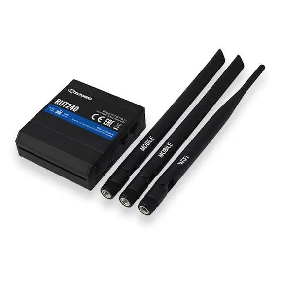 Router Teltonika RUT24006E000, 150Mbps, Router, Black, 2 image