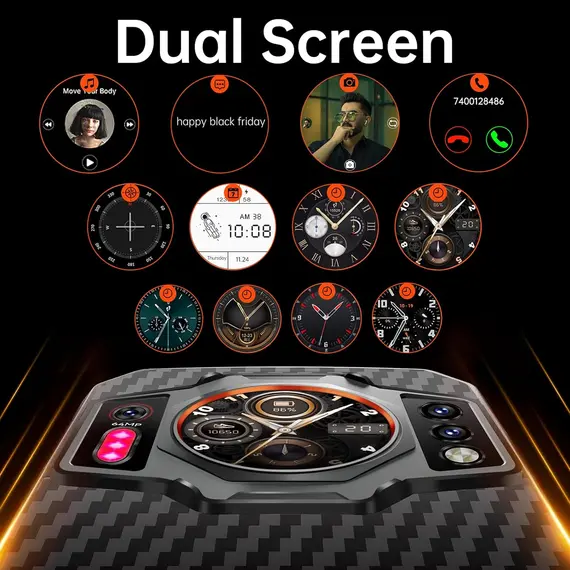 მობილური ტელეფონი Oukitel WP21 Black , 4 image - Primestore.ge
