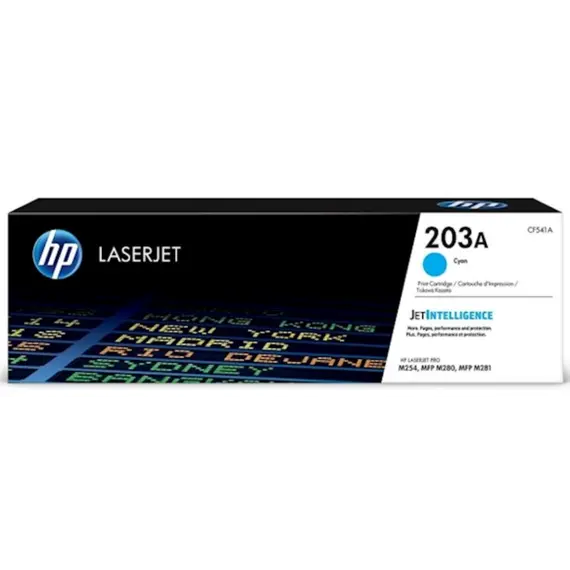 კარტრიჯი HP 203A Cyan Original LaserJet Toner Cartridge  - Primestore.ge