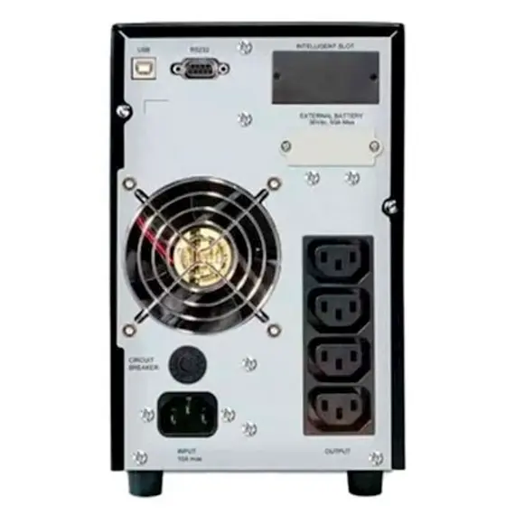 Uninterruptible power supply FSP Knight KN-1101TS Series 1-phase Online UPS / Tower/ 1KVA/ Internal 36V Battery/STD model/3PC7AH Bat, IEC, USB/RS232, INTSLOT, Ext Bat connector, 2 image