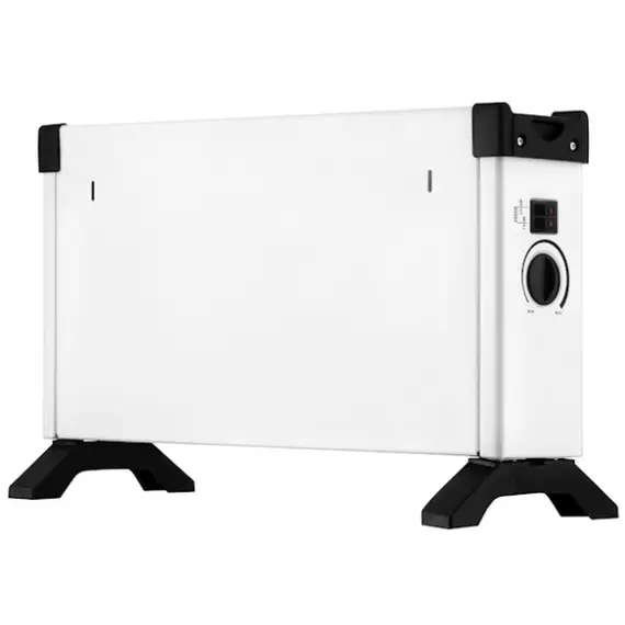 ელექტრო გამათბობელი Ardesto Convector , 20m2, 2000w, mechanical control, open heating element, white , 3 image - Primestore.ge