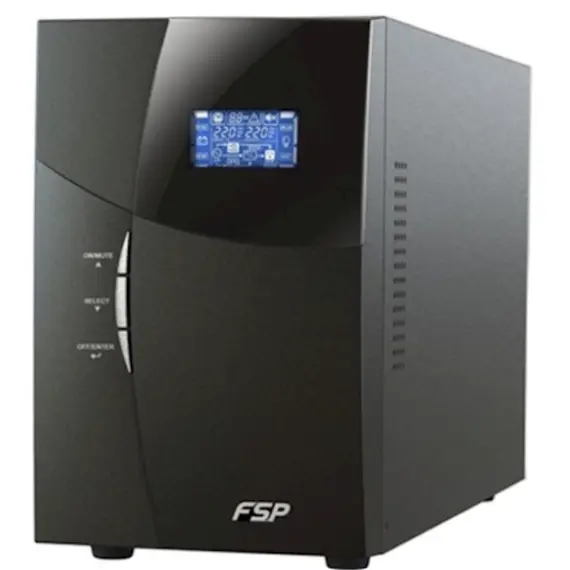 Uninterruptible power supply FSP Knight KN-1101TS Series 1-phase Online UPS / Tower/ 1KVA/ Internal 36V Battery/STD model/3PC7AH Bat, IEC, USB/RS232, INTSLOT, Ext Bat connector