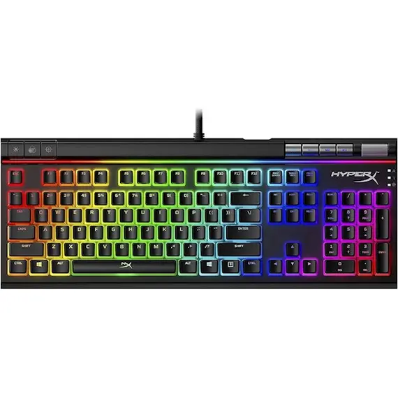 Keyboard HyperX 4P5N3AA Alloy Elite 2, Wired, USB, Gaming Keyboard, Black