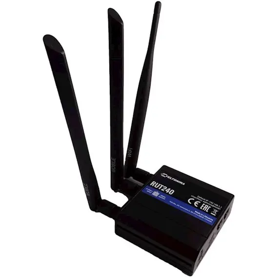 Router Teltonika RUT24006E000, 150Mbps, Router, Black