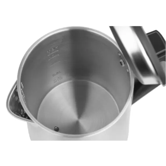 ელექტრო ჩაიდანი Ardesto Electric kettle  Steel Collection EKL-X52E, 1.7L, LED display, double-walled, STRIX, silver , 8 image - Primestore.ge
