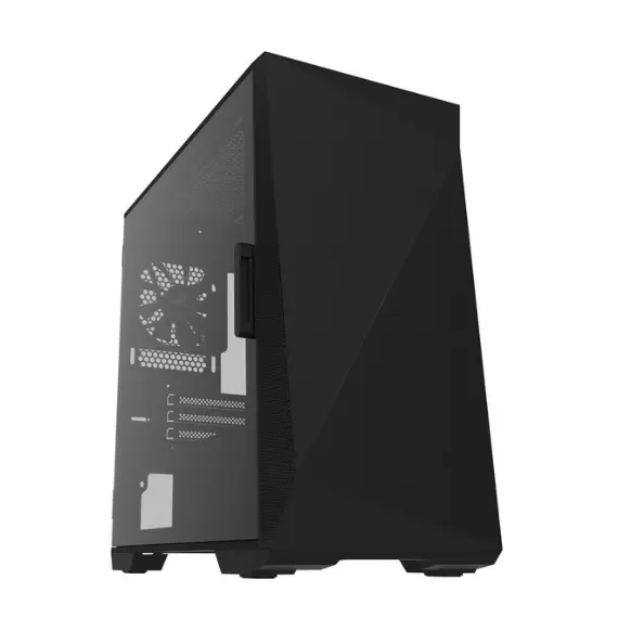 პროცესორის ქეისი Zalman Computer case Z1 Iceberg, without PSU, 2xUSB3.0, 1xUSB2.0, 3x120mm Black fans, TG Side Panel, mATX, Black  - Primestore.ge