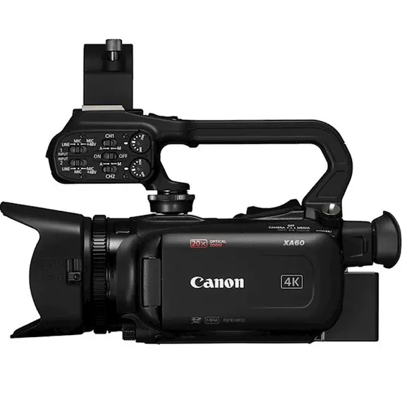 ვიდეო კამერა Сanon 5733C003AA XA60, UHD 4K, Professional Camcorder, Black - Primestore.ge