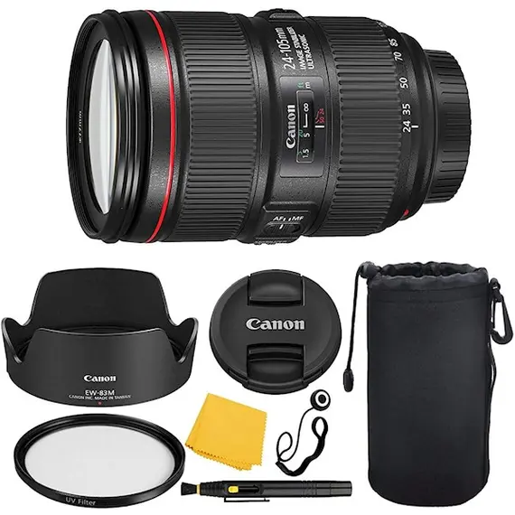 ფოტოაპარატის ლინზა Canon EF 24-105mm f/4L IS II USM (1380C005AA) , 4 image - Primestore.ge