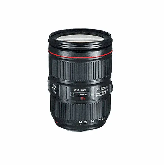 ფოტოაპარატის ლინზა Canon EF 24-105mm f/4L IS II USM (1380C005AA) , 3 image - Primestore.ge