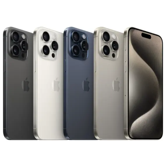 Mobile phone Apple iPhone 15 Pro 256GB black titanium, 6 image