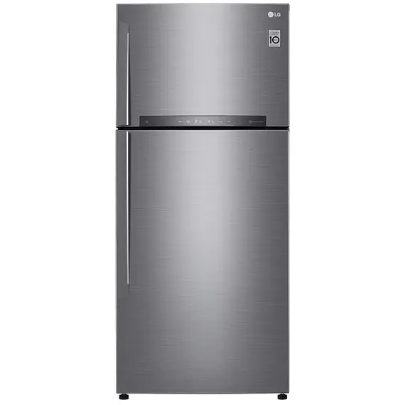 Refrigerator LG GR-H842HLHL.APZQMEB - 184x86x73, 630/592 Litres, Smart INVERTER, DoorCooling+™, Hygiene FRESH+™, ThinQ, Platinum Silver