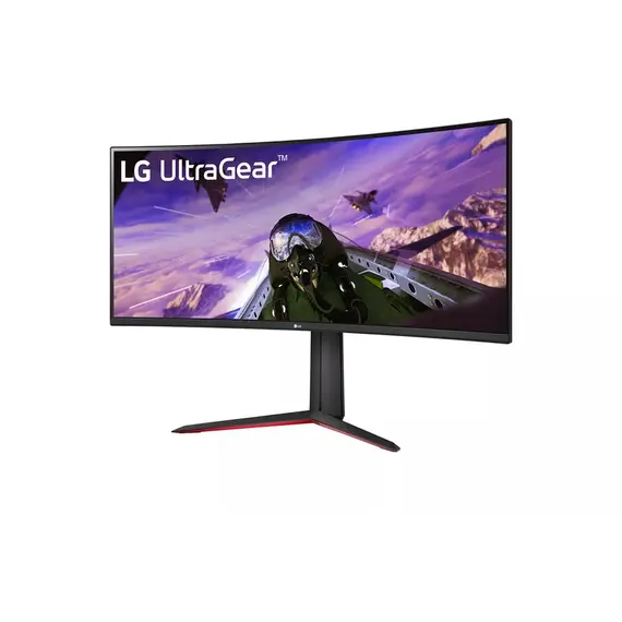მონიტორი LG 34" 34GP63A-B Curved UltraGear - Black , 2 image - Primestore.ge