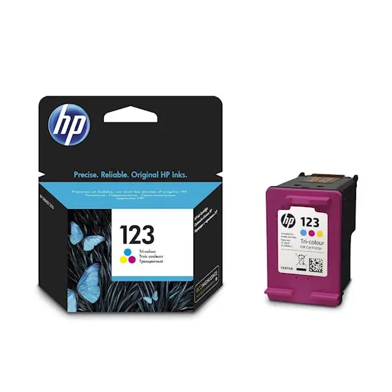 კარტრიჯი HP 123 Tri-color Original Ink Cartridge , 2 image - Primestore.ge