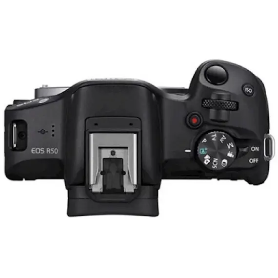 ციფრული ფოტოაპარატი Canon 5811C033AA EOS R50, Digital Camera, Black , 4 image - Primestore.ge