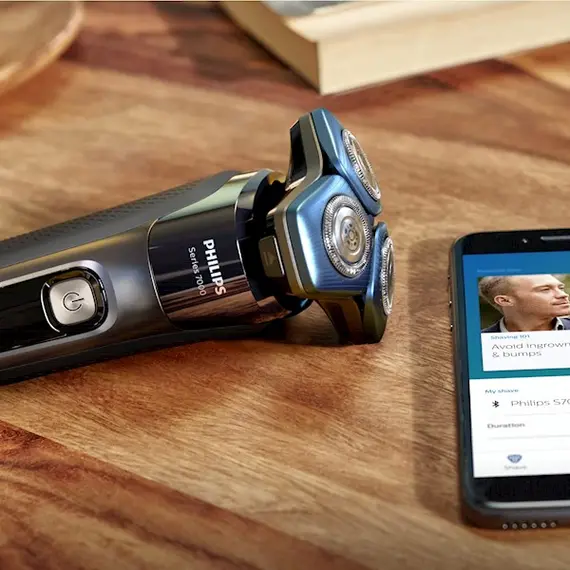 წვერსაპარსი Philips S7783/55, Electric Shaver, Black , 4 image - Primestore.ge