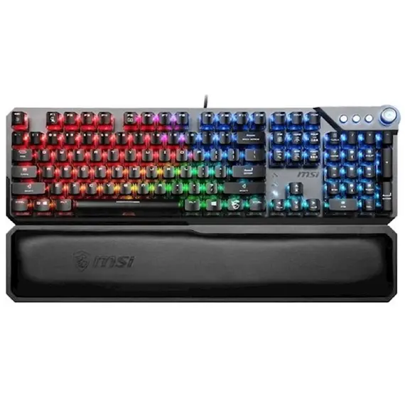 კლავიატურა MSI S11-04RU233-CLA Vigor GK71 Sonic, Wired, RGB, USB, Gaming Keyboard, Black  - Primestore.ge