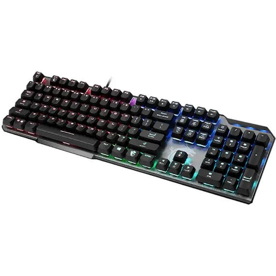 კლავიატურა MSI S11-04RU226-CLA Vigor GK50 Elite, Wired, RGB, USB, Gaming Keyboard, Black , 3 image - Primestore.ge